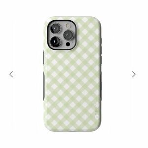 Casely Green Checkered iPhone 15 pro max Case